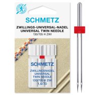 Schmetz | Zwillings-Universal-Nadel | 1er Packung...