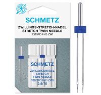 Schmetz | Zwillings-Stretch-Nadel | 1er Packung...
