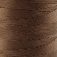 1000m Nähgarn | 100% Polyester | Nm. 20 für schwere Stoffe | Braun