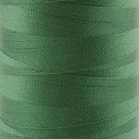 1000m Nähgarn | 100% Polyester | Nm. 60 für mittel-schwere Stoffe | Dunkelgrün
