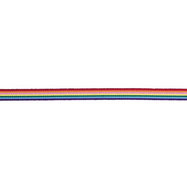 Made by Me | Ribbon Streifen Regenbogen 10mm 2m