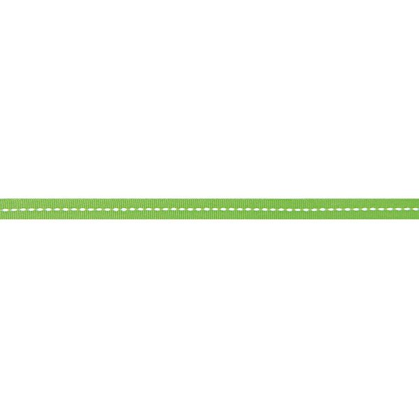 Rico Design | Ribbon Streifen grün-weiß 12mm 2m