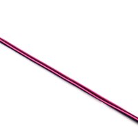 5mm | 3m Deko Gummiband | bunte Gummilitze streifen | schwarz/blau/pink