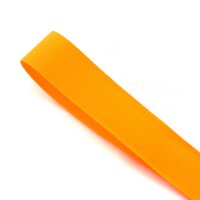 20mm | 5m neon Ripsband | 100% Polyester | neon orange