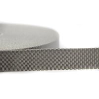 25m Gurtband | 100% Polypropylen | Hellgrau 25 mm